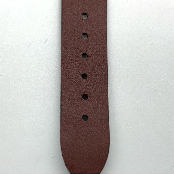 TED BAKER LONDON Katyaa Reversible Leather Strap Watch, 34mm in Black/Tortoise - Picture 13 of 15